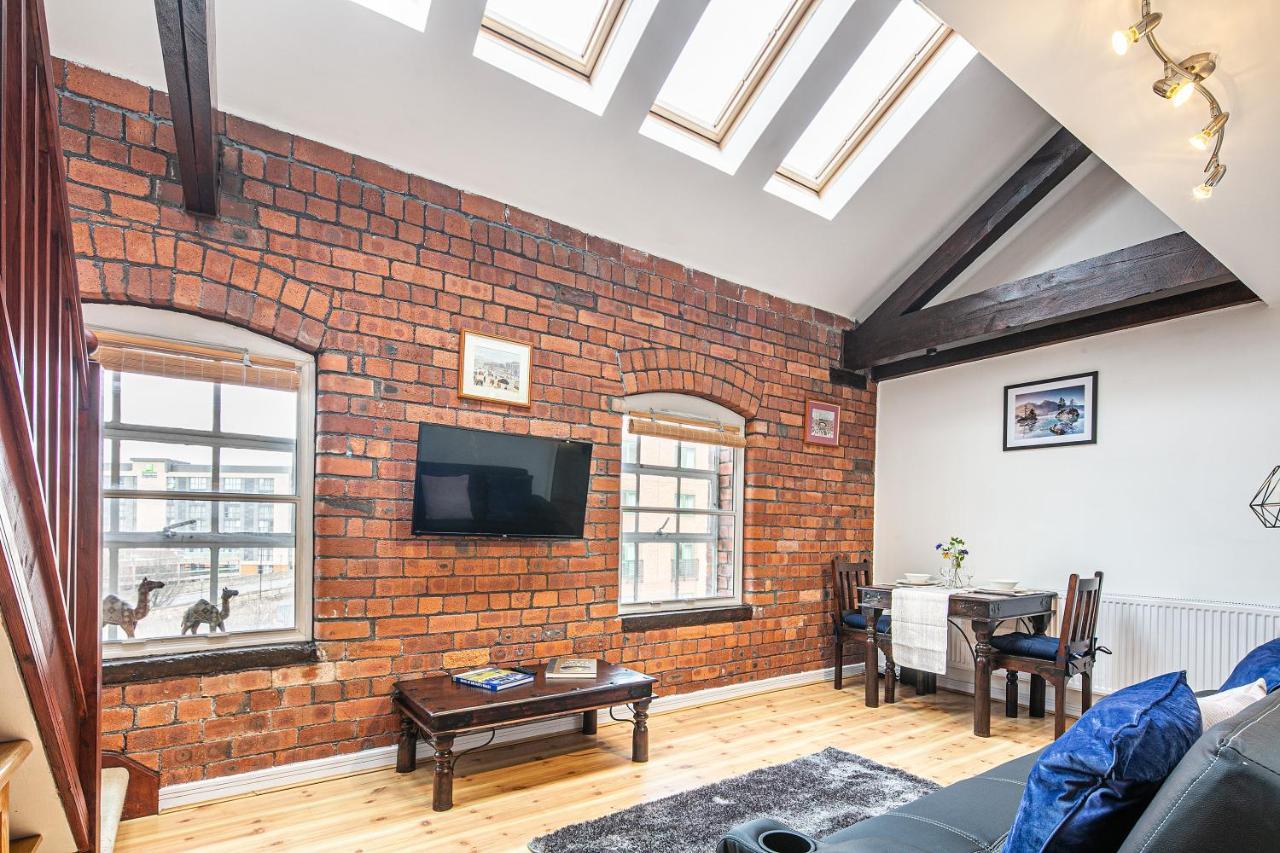 Beautiful 1-Bed Apartment In Grade Listed Warehouse - Victoria Quays, Sheffield City Centre, Free Parking, Pet Friendly, Netflix Eksteriør billede